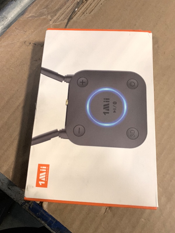 Photo 1 of [Upgraded] 1Mii B06Pro Long Range Bluetooth Receiver, HiFi Wireless Audio Adapter, Bluetooth 5.3 Receiver with 3D Surround aptX HD Low Latency Optical RCA AUX 3.5mm Coaxial for Home Stereo System