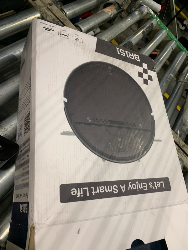 Photo 1 of ** SOLD AS IS NO RETURN/REFUNDS**
Robot Vacuum and Mop Combo, 2-in-1 Mopping Robot Vacuum Cleaner with 2300Pa Suction, 2.87'' Slim Design, Wi-Fi/App/Voice Control, 3D Obstacle Avoidance&Self-Charging for Hard Floors, Carpets, Pet Hair