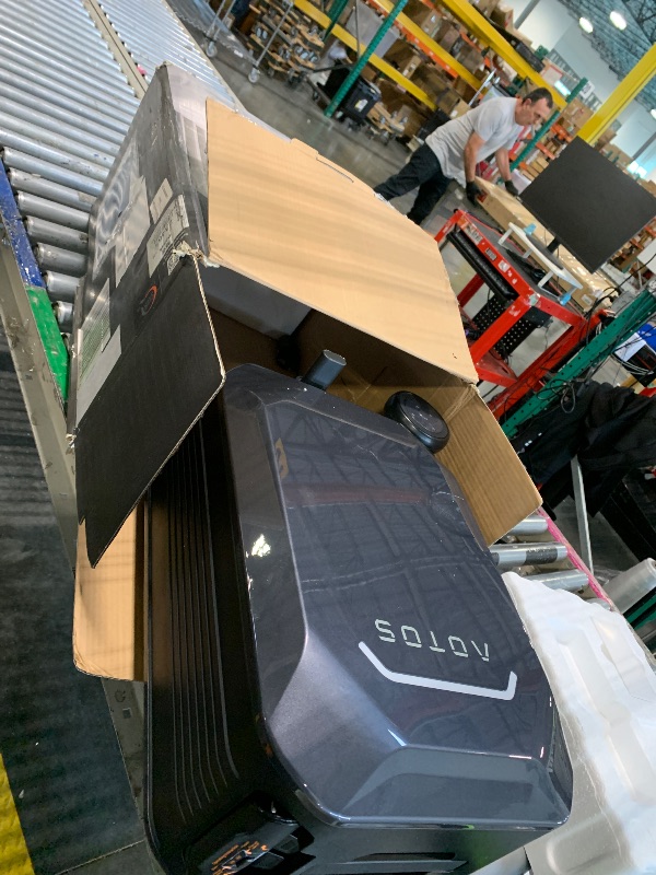 View 2 of ***NO RETURNS - FINAL SALE***LOCKED**
**ONLY PARTS** IMCOMPLETE** 
AOTOS Smart Rideable luggage-Roller carry-on luggage 22x14x9-TSA, Airline-Approved 22 inch Hardshell,Zipperless Travel Suitcase with Rolling WheelsApp Control -Cabin Suitcase for Airport T