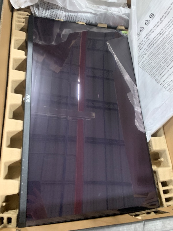 View 3 of *** NO RETURN / DAMAGE MAJOR/ SALE PARTS *** AOC Q27G4ZD 27" QD OLED Gaming Monitor, QHD 2560 x 1440, 240Hz 0.03ms, HDMI 2.0 x2, Display Port x2, G-Sync Compatible, Console Gaming Ready, 3-Year Zero-Bright-Dot