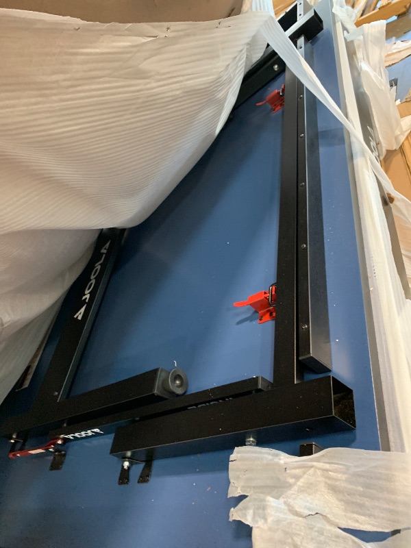 Photo 1 of ** NO RETURN / UNTESTED ***** 
JOOLA Inside 25mm Table Tennis Table with Net Set - Features 10-Min Assembly, Playback Mode, Compact Storage