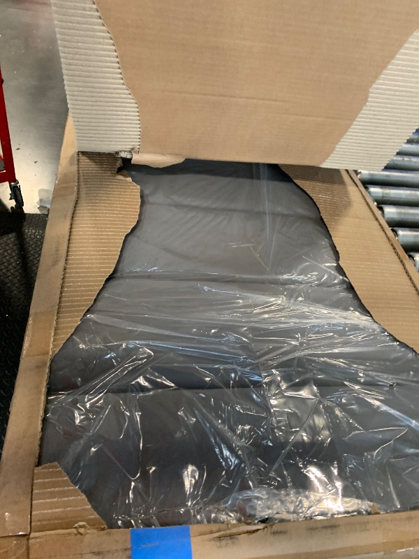 Photo 1 of ** NO RETURN **** 
DWVO King Size Bed Frame with 4 Storage Drawers and RGB LED Lights, Velvet Upholstered Platform Bed with Charging Station and Bookcase Storage Headboard, No Box Spring Needed, Easy Assembly, Grey