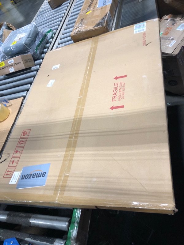 Photo 1 of ***FRAME FRACTURED IN SEVERAL PLACES, SELLING FOR PARTS, FINAL SALE***LaVie Home 33 x 46-1/2" Poster Frame Black, Display Pictures 27x40 with Mat or 30x42 Without Mat, Stable and Sturdy Picture Frame and Polished Plexiglass***FRAME FRACTURED IN SEVERAL PL