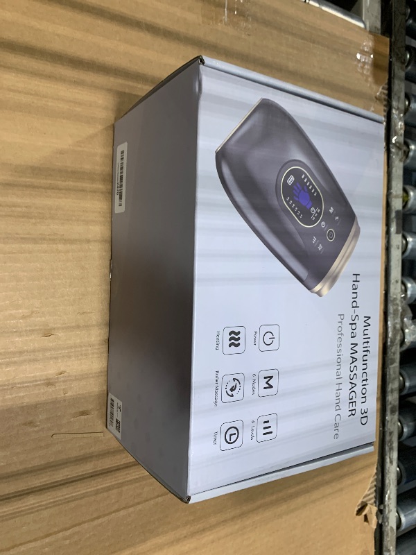 Photo 1 of *** NO USB CABLE *** Ealken Hand Massager with Heat and Compression, Hand Massage for Arthritis and Carpal Tunnel Relief, 6 Levels Pressure Therapy with Wrist Massage Finger Stretching Palm Kneading, Gifts for Women Men