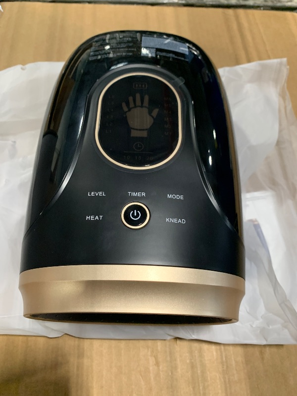 Photo 1 of *** NO USB CABLE *** Ealken Hand Massager with Heat and Compression, Hand Massage for Arthritis and Carpal Tunnel Relief, 6 Levels Pressure Therapy with Wrist Massage Finger Stretching Palm Kneading, Gifts for Women Men