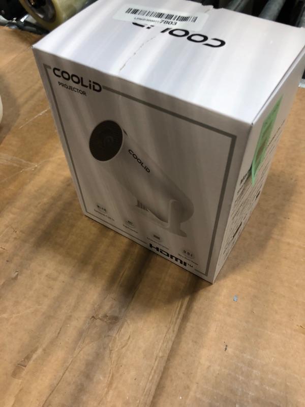 Photo 1 of [Built-in Apps & 2026 Upgraded] Mini Projector Support 4K 1080P Auto Keystone 180° Rotatable with WiFi 6 and Bluetooth 5.4, Projector Portable Compatibile with HDMI/TV Stick/Memory Stick/Laptop-Black