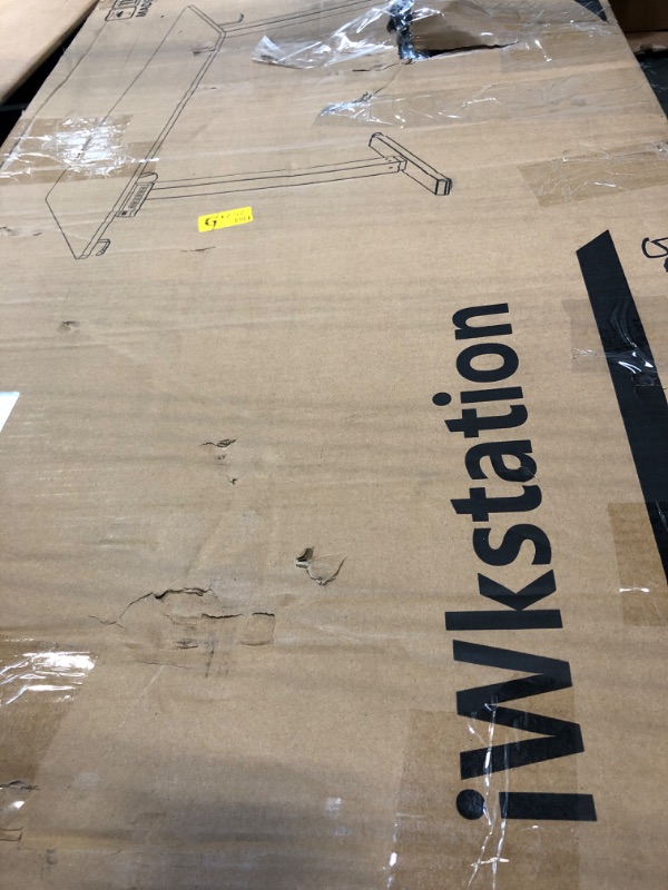 Photo 1 of **Final sale no returns allowed ** Please review ratings before purchasing**
**Venta final, no se permiten devoluciones** Revise las calificaciones antes de comprar**
Whole Piece Standing Desk with Wheels Adjustable Height- Mobile Stand up Desk with Lo