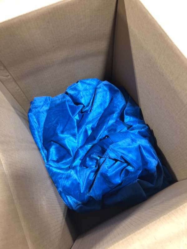 Photo 1 of ***** JUST BEAN BAG COVER **** Chill Sack Bean Bag Chair - 5' Giant Memory Foam Lounge Chair with Soft Microfiber Cover – Cozy Furniture for Living Room, Dorm, & Kids' Rooms – Comfortable 5 Ft, Microsuede Lounge Sofa, Royal Blue