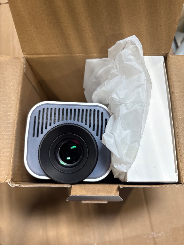 Photo 1 of [Projector 2026 Upgraded] Mini Projector Support 4K 1080P Auto Keystone 270°Rotatable with WiFi 6 and Bluetooth 5.2 Projector Portable Compatibile with HDMI/TV Stick/Memory Stick/Laptop,White