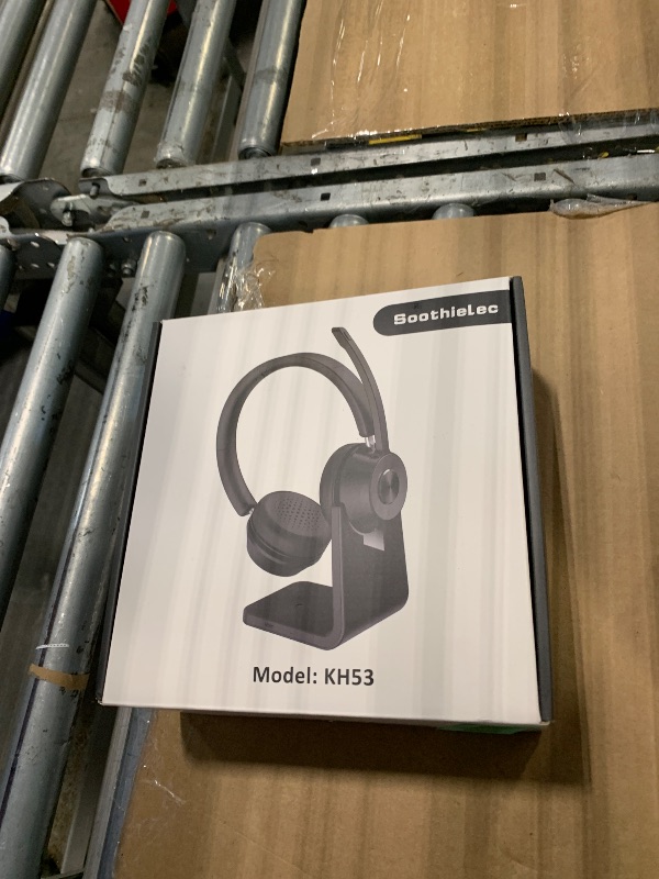 Photo 1 of (Upgraded Version) Wireless Headset, Bluetooth Headset with Noise Cancelling Microphone, Best Headphones with Mic Mute & USB Dongle for PC/Computer/Laptop/Cell Phones/Remote Work/Call Center