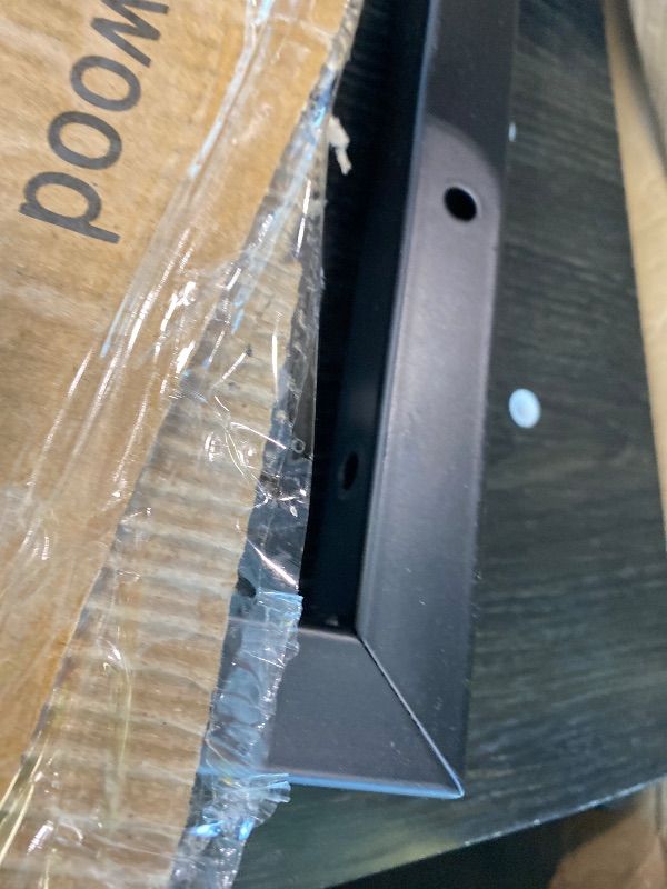 Photo 1 of *** MISSING PARTS** TigerDad Mobile Adjustable Height Laptop Stand PC Portable Laptop Swivel Table Rolling Table with Wheels Caster and Mouse Pad (Dekuwood)