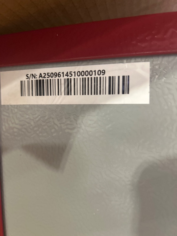 Photo 1 of ***MINOR DENTS****Frigidaire Retro Apartment Size Refrigerator with Top Freezer - 2 Door Fridge with 7.5 Cu Ft of Storage Capacity, Adjustable Spill-Proof Shelves, Door & Crisper Bins, Merlot