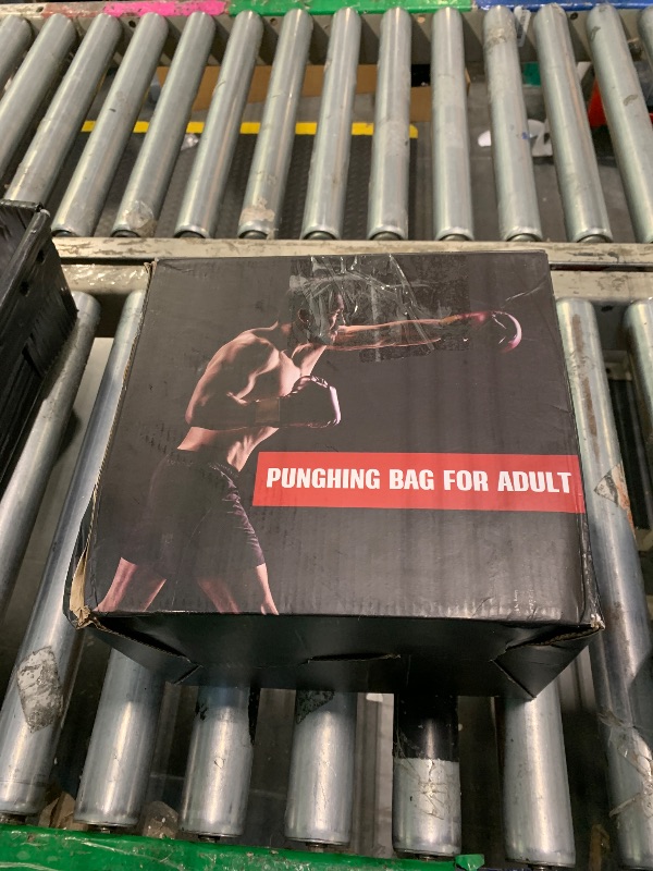 Photo 1 of *MISSING PARTS - See Clerk Notes*
Freestanding Punching Bag for Adults, 70'' Boxing Bag with Stand Kicking Bag Heavy Bag with Boxing Gloves and Electric Air Pump, Women Men Kickboxing Bags for Beginners Training MMA Muay Thai Fitness