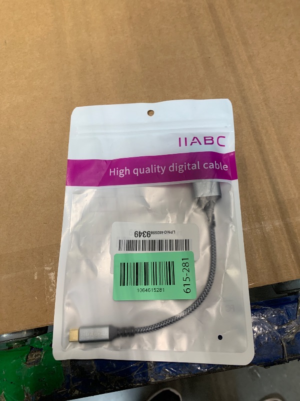 Photo 1 of *UNTESTED*
IIABC USB C to HDMI Adapter, USB Type-C to HDMI 4K Adapter Compatible with iPhone 15 16 Pro Max, MacBook Pro/Air 2023, IPad Pro, iMac, Galaxy S23, Dell XPS, Pixelbook, Microsoft and More