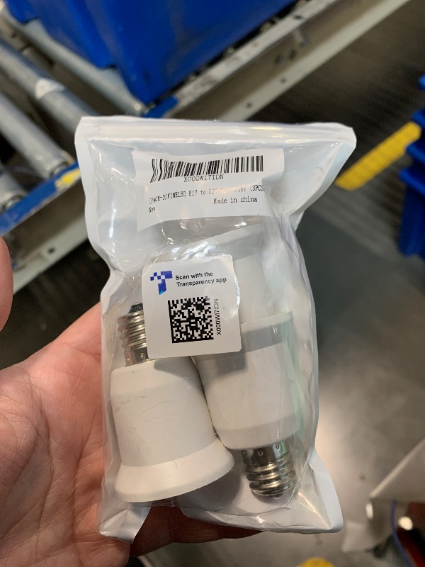 Photo 1 of (Pack-3) FINELED E17 to E26 Socket Adapter,Intermediate Base E17 to Standard Medium Base E26 Converter