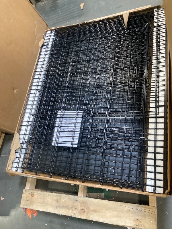Photo 1 of ****MINOR BENT ON EDGE OF THE CAGE*****
MidWest Homes for Pets Solutions Series XXL Double Door 54-Inch Dog Crate for The Largest Breeds, Sturdy Drop Pin Assembly, Black E-Coated, SL54DD