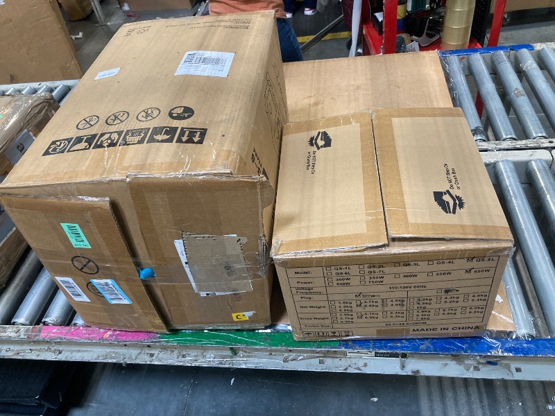 Photo 1 of ******2 BOXES****Inflatable Bounce House Water Slide,12-in-1 Oversized Indoor Bounce House for Kids 3-6 Tall Slide,Climbing Wall, Water Pool, Ball Pit,Sprinker,Dart, Basketball Hoop, 550W Blower for Backyard Party