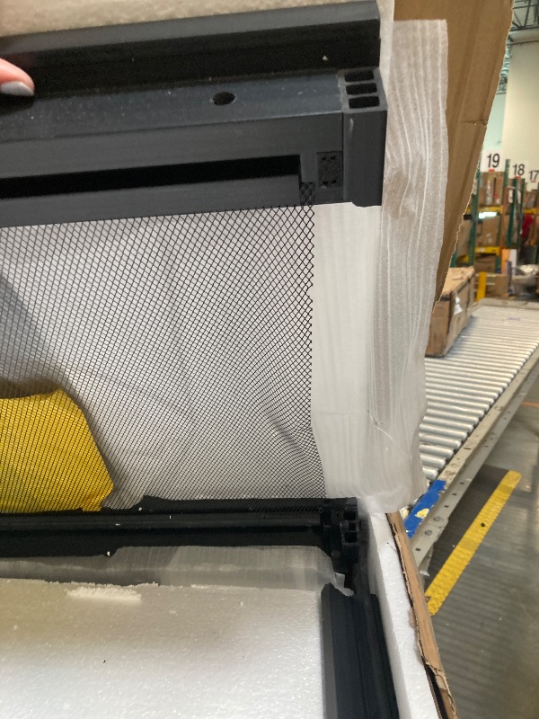 Photo 1 of ****BROKEN SIDE OF THE CAGE, PLEASE SEE PICTURES FOR REFERENCE****
New Age Pet ECOFLEX 60" Wide X-Large Reptile Habitat, Mojave Lounge for Snakes, Tortoises & Lizards in Maple, Black & Grey, Easy Assembly, Sliding Glass Doors & Mesh Top