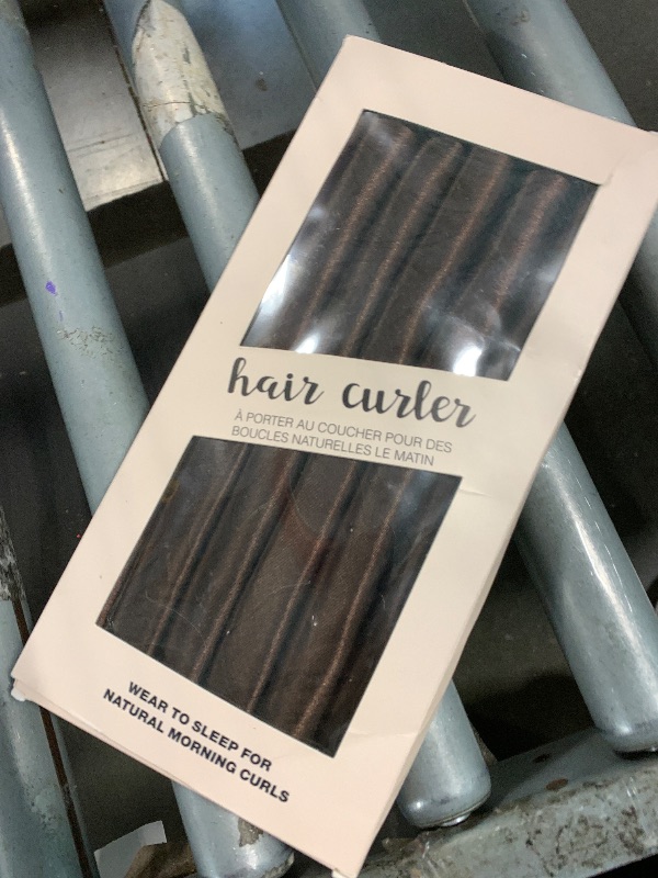 Photo 1 of ?7Pcs? Heatless Hair Curler Overnight Curls with Satin Scarf No Heat Curling Blowout Rod to Sleep in Hair Rollers