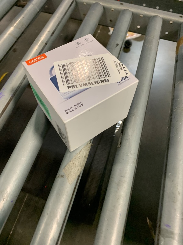 Photo 1 of ****FINAL SALE NOT RETURNS****White Noise Sound Machine LEICEX Sound Machine for Sleep,5W Loud Stereo Sound,15 Non-looping Sounds,1-4H Auto Off Timer, Memory Play, Alarm Clock, Portable Sound Machine for Adults Kids Baby