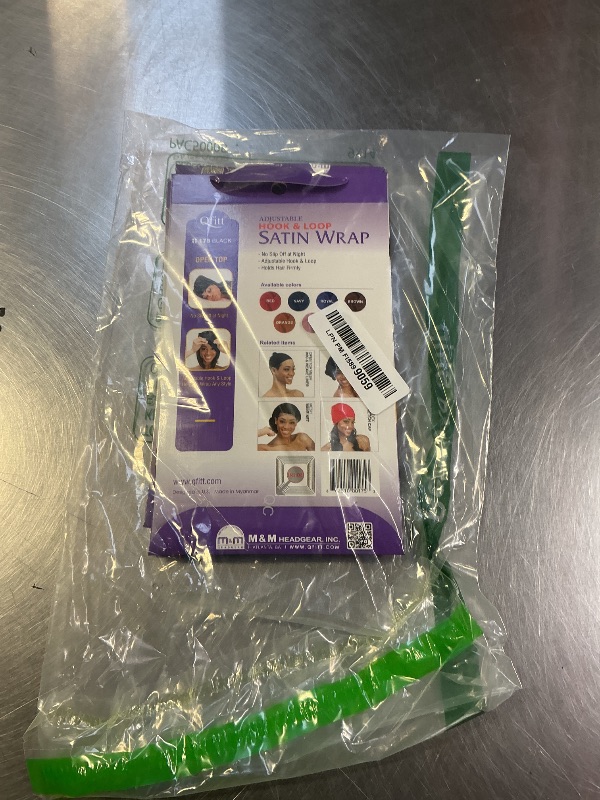 Photo 1 of (3 Pack) Qfitt – Adjustable Velcro Satin Open Wrap #175