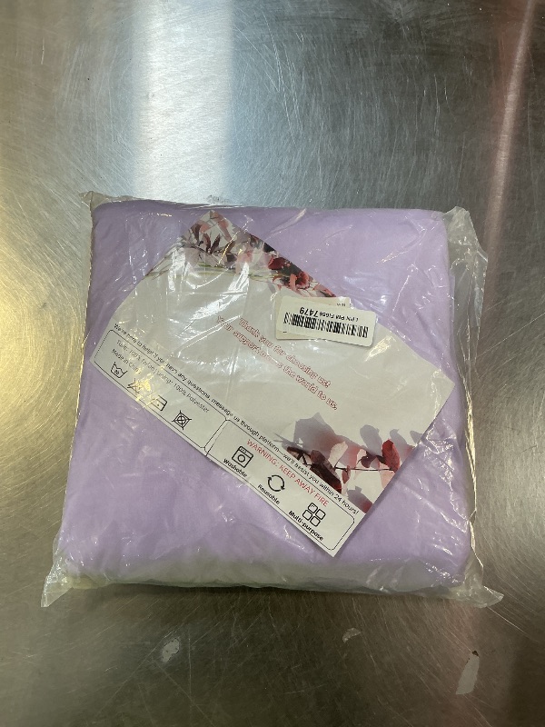 Photo 1 of 10x10ft Wrinkle Free Lavender Backdrop Curtain for Parties Soft Fabric Drapes Wedding Curtain Backdrop for Birthday Party Decorations Background for Photography 5x10ft,2 Panels