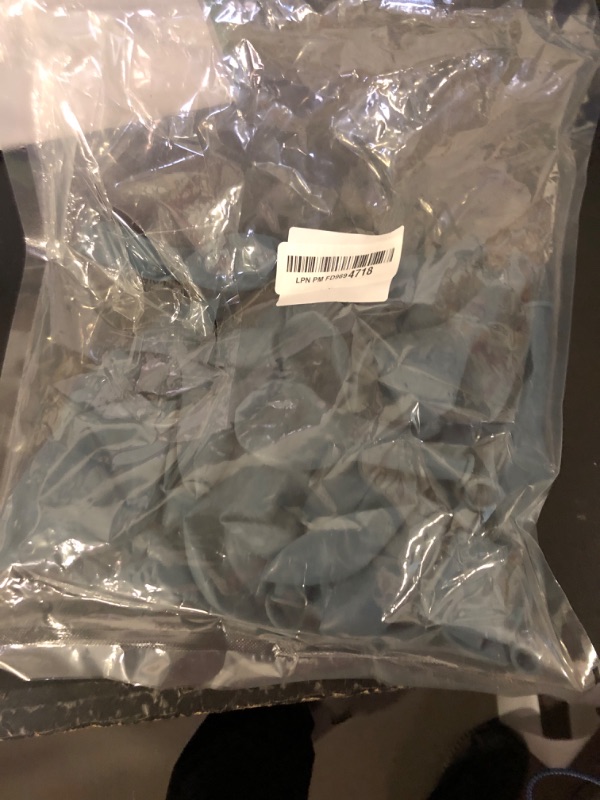 Photo 1 of 114pcs Dusty Blue Balloons Different Sizes, 18 12 10 5 inch Retro Pale Aqua Blue Balloons Garland Arch kit for Birthday Boho Baby Shower Bachelorette Wedding Party Decorations