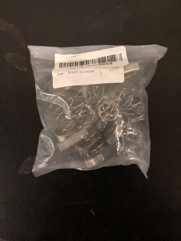 Photo 1 of 10 Pieces 3/8-16'' Standard Strut Channel Nuts Thickened Spring, Stainless Steel Hardware Accessories for Strut Channel P1008SS #4121