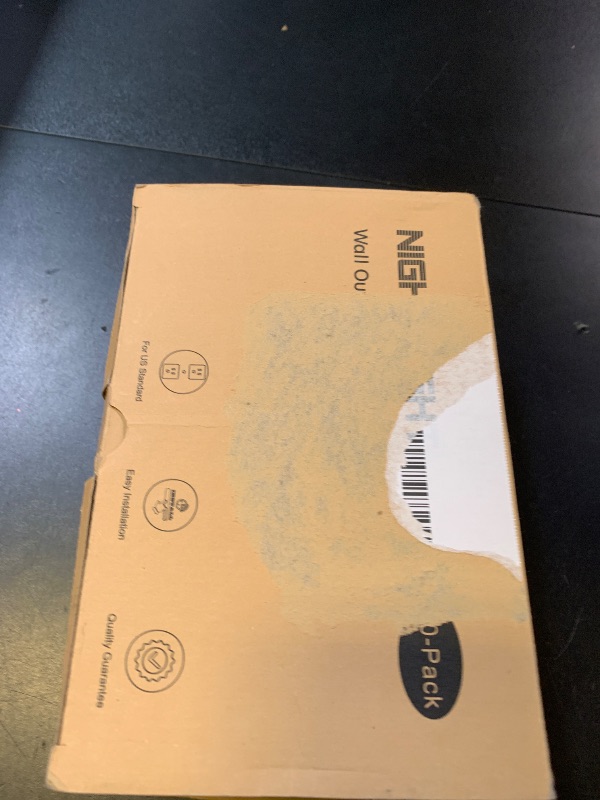 Photo 1 of 10 Pack SOZULAMP Light Switch with LED Night Light 15Amp 120/277Volt Rocker Single Pole Wall Switch, Automatic On/Off Sensor