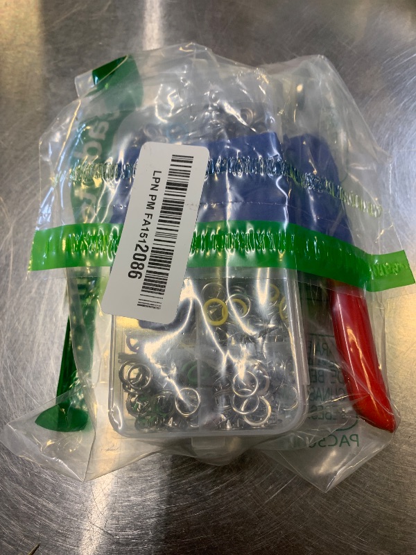 Photo 1 of 100 Sets Metal 9.5mmSnaps Buttons, Five Claw Buckle Installation Plier Tool Set, Seam Free Invisibility Snap Fastener Plier Tool, Metal Prong Snaps Buttons for Clothing Leather Crafting Sewing