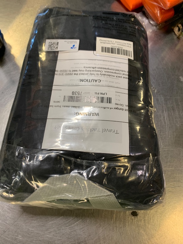 Photo 1 of 10 Set Compression Packing Cubes for Travel Essentials,Compressible Expandable Packing Cubes for Suitcase,OlarHike Luggage Organizer Bags for Travel,Handy Helper for Organizing Clothes(Black)