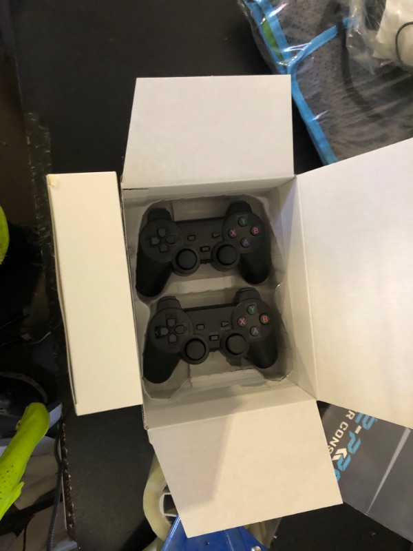 Photo 1 of Kinhank Super Console X2 Pro Retro Game Console with 60000+Games,Video Game Console EmuELEC 4.5&Android 9.0 in 1,Compatible with 65+ Emulators,2 Controllers