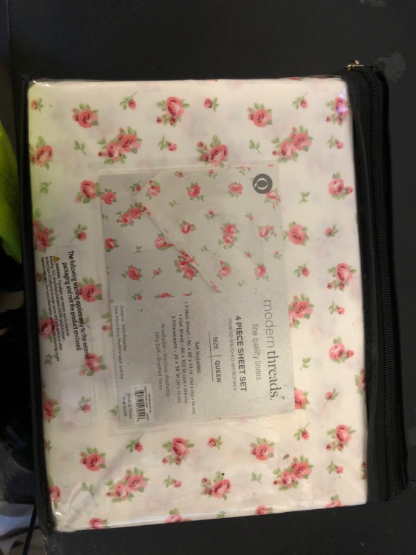 Photo 1 of Modern Threads Silky Soft Microfiber and Wrinkle Free Sheets - Luxurious Microfiber Bed Sheets Includes Flat Sheet, Fitted Sheet with Deep Pockets, & Pillowcases Ivory, Queen