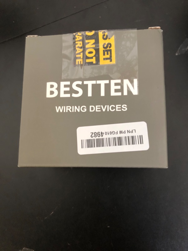 Photo 1 of [3 Pack] BESTTEN Super Slim Digital Dimmer Switch with MCU Smart-chip, Single Pole or 3 Way Dimmable Light Switch, Quiet Rocker, for LED, CFL, Incandescent, Halogen, ETL Listed, White