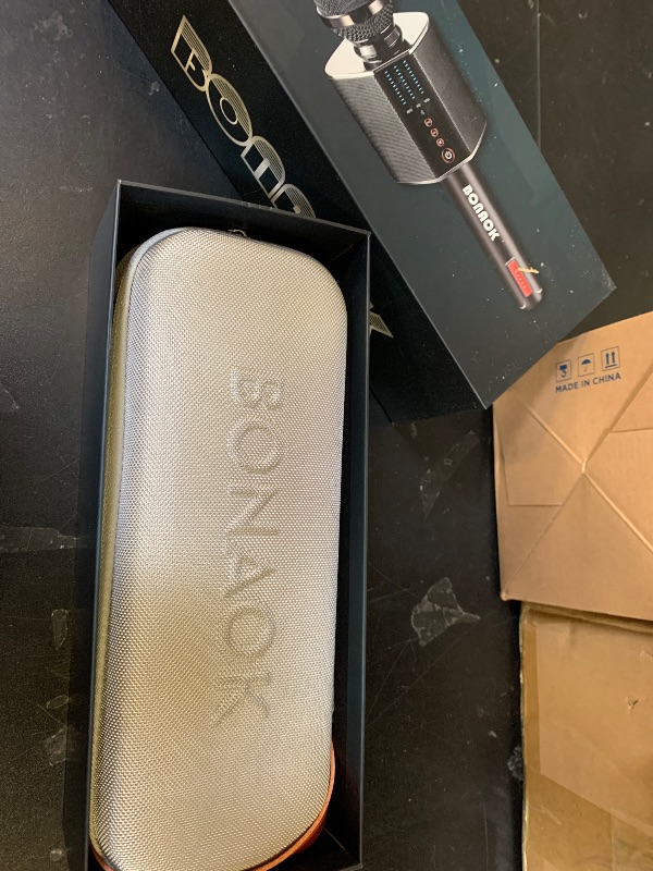 Photo 1 of BONAOK Karaoke Microphone, Portable Wireless Bluetooth Karaoke Mic for Adults&Kids Car Home Outdoor Party, Karaoke Machine for PC/All Smartphone G50 Black 2025