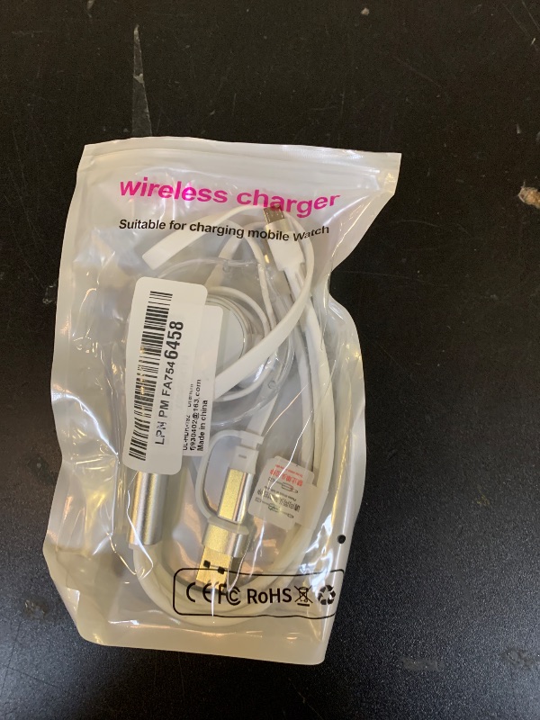 Photo 1 of 100W Multi USB Charging Cable, 6-in-1 Retractable USB C/Lightning/Micro Multi Charger Cords for iPhones, iPads, MacBook, Tablets, Galaxy, Note & More - 4Ft/1.2M 5A Fast Charging, Portable, White