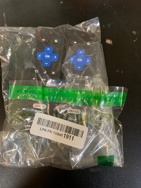 Photo 1 of (Pack of 2) Replacement Remote Control Only for Roku TV, Compatible for TCL Roku/Hisense Roku/Onn Roku/Sharp Roku/Element Roku/Westinghouse Roku/Philips Roku Smart TVs (Not for Roku Stick and Box)