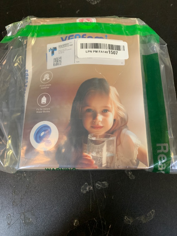 Photo 1 of (3 PACK) YEPfomi Reusable 5 Gallon Water Jug Cap, Food Grade Silicone Replacement Bucket Lid for 2/3/4/5 Gallon Bottle 55mm Standard Tops Water Bottle and Water Dispenser