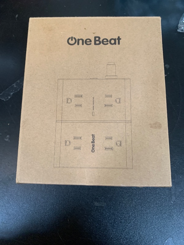 Photo 1 of 10Ft Extension Cord with Multiple Outlets, Flat Plug Surge Protector Power Strip 10 Ft Long Cord, 8 Outlets & 4 USB Ports (2 USB C), 900J Desk Charging Station for Home Office, College Dorm Essentials