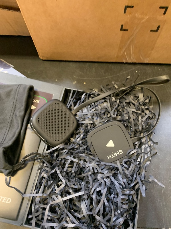 Photo 1 of ALECK 006 Universal Wireless Bluetooth Helmet Speakers Headphones for Ski and Snowboard Audio-Ready Helmets, Glove Friendly Controls, Microphone Headset for Hands-Free Calls