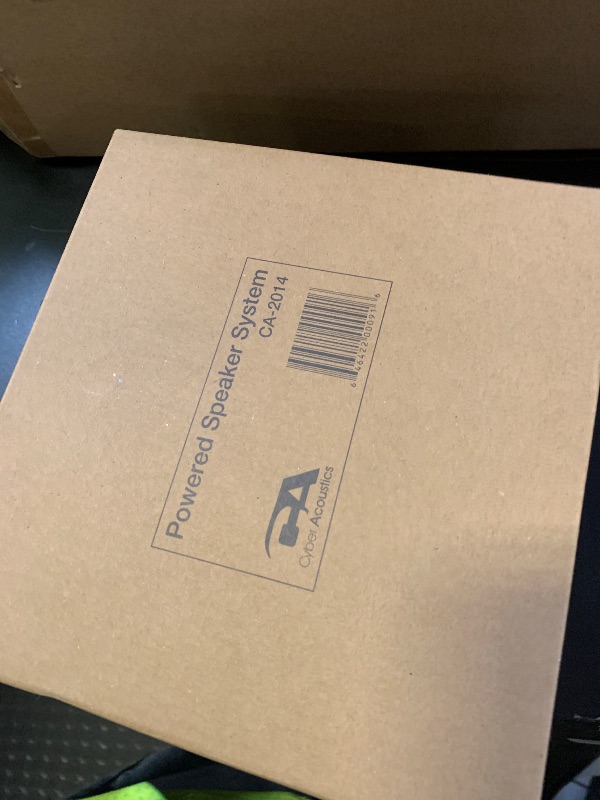 Photo 1 of Cyber Acoustics CA-2014 Computer Speakers, Full Stereo Sound, Convenient Controls, Easy Setup