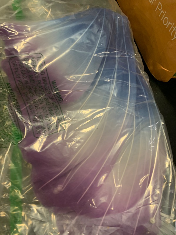 Photo 1 of YOFNIRG 3Pcs Silk Butterfly Decorations,19.6" Large Butterfly Wall Decor,Mariposas Grandes para Decoration for Wedding Birthday Party Decor Ideal for Home and Event Decorations(Blue Purple)