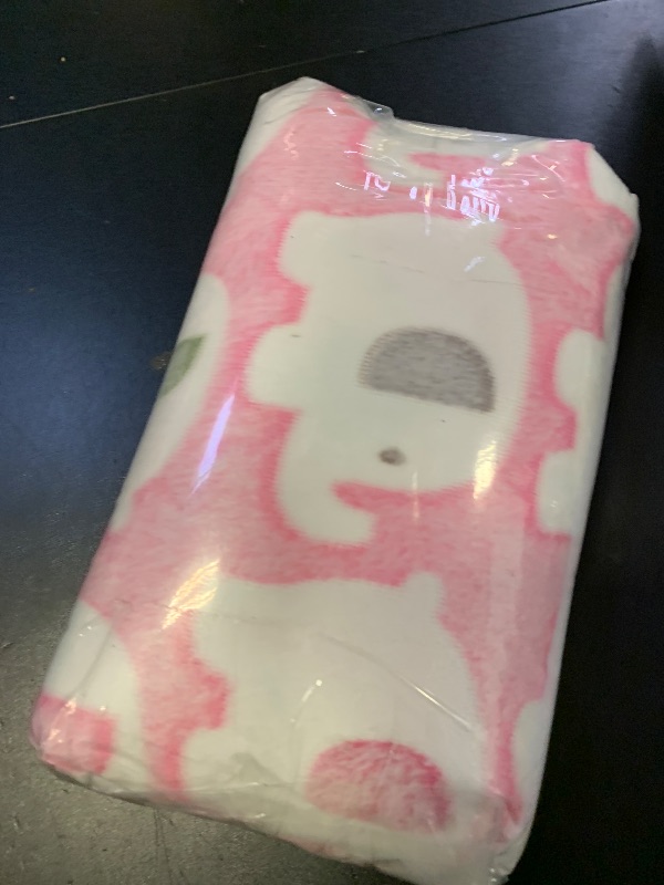 Photo 1 of 1 Pack 3 Blankets Super Soft Fluffy Premium Cute Elephant Pattern Pet Blanket Flannel Throw for Dog Puppy Cat Blue/Pink/Yellow Small(23x16 inch)