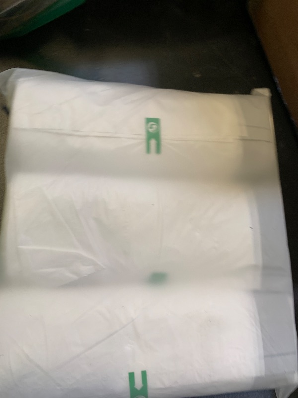 Photo 1 of 10 Gallon Trash Bags Drawstring, 1 Mil Thick White Garbage Bag for Office Kitchen, 75 Count