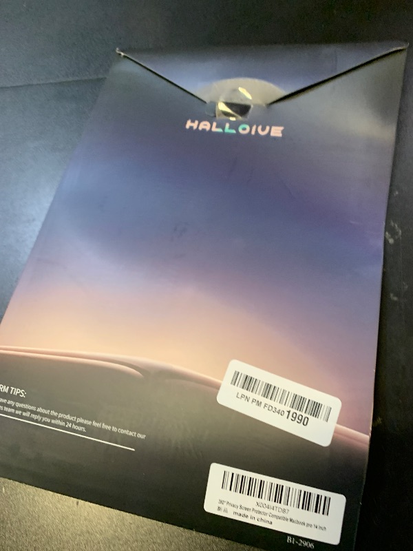 Photo 1 of 360° Privacy Screen Protector for MacBook Pro 14 Inch (2021-2024, M1, M2, M3, M4) Privacy Screen Filter for MacBook Pro 14 Inch, Anti-Spy/Anti Fingerprint/Anti Blue Light/Anti Glare