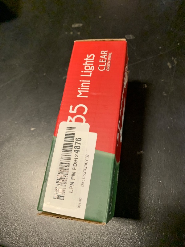 Photo 1 of 35-Count Clear Christmas Light Set