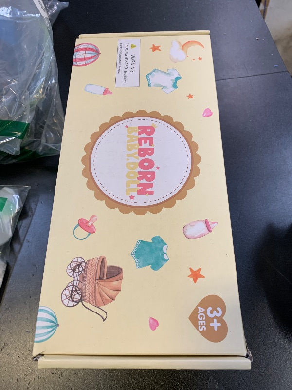 Photo 1 of *INCOMPLETE** BABESIDE Baby Doll Clothes Set with Bassinet for 8-10-12 Inch Dolls, Bitty Baby Doll Clothes and Accessories for Newborn Babydolls Boy, Blue