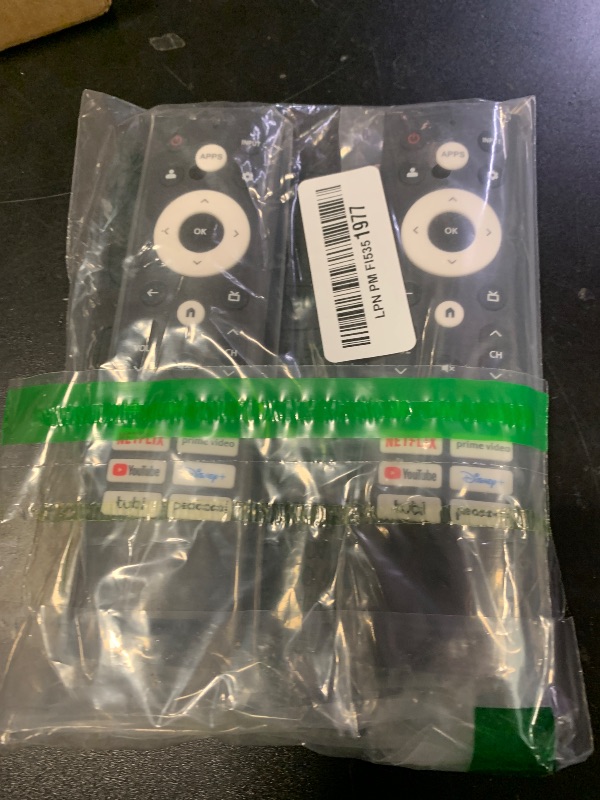 Photo 1 of ?Pack of 2? for Hisense TV Remote Replacement, Compatible with Hisense Google UHD ULED QLED 4K Smart TVs