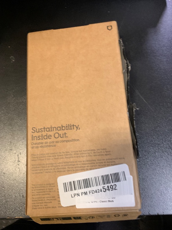 Photo 3 of RhinoShield Case Compatible with iPhone 16 Pro | SolidX - Reinforced Shock-Absorbing Slim Design Protective Cover with 3.5M / 11ft Drop Protection - Classic Black