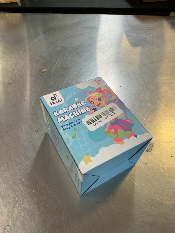 Photo 1 of Mini Karaoke Machine for Kids Adults, Portable Bluetooth Speaker with 2 Wireless Karaoke Microphones, 2026 TOP Birthday for Girls Boys 3,4,5,6,7,8+Year Old Toddler Toys Karaoke Player Valentine(Grey)